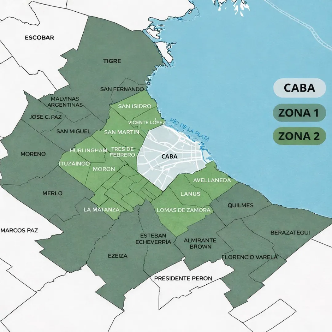 Suplementate Mapa Mensajería Privada