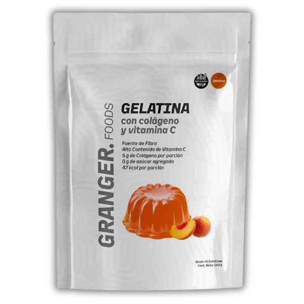 Granger Gelatina con Colágeno Durazno