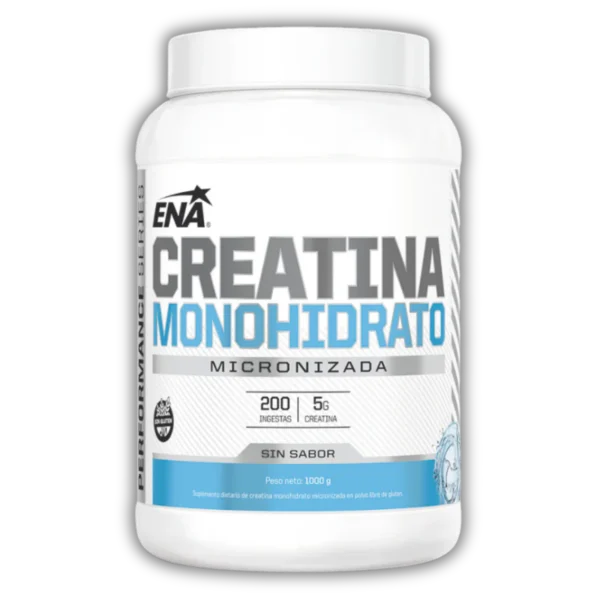 ENA Creatina Monohidrato Micronizada Neutro 1 Kg