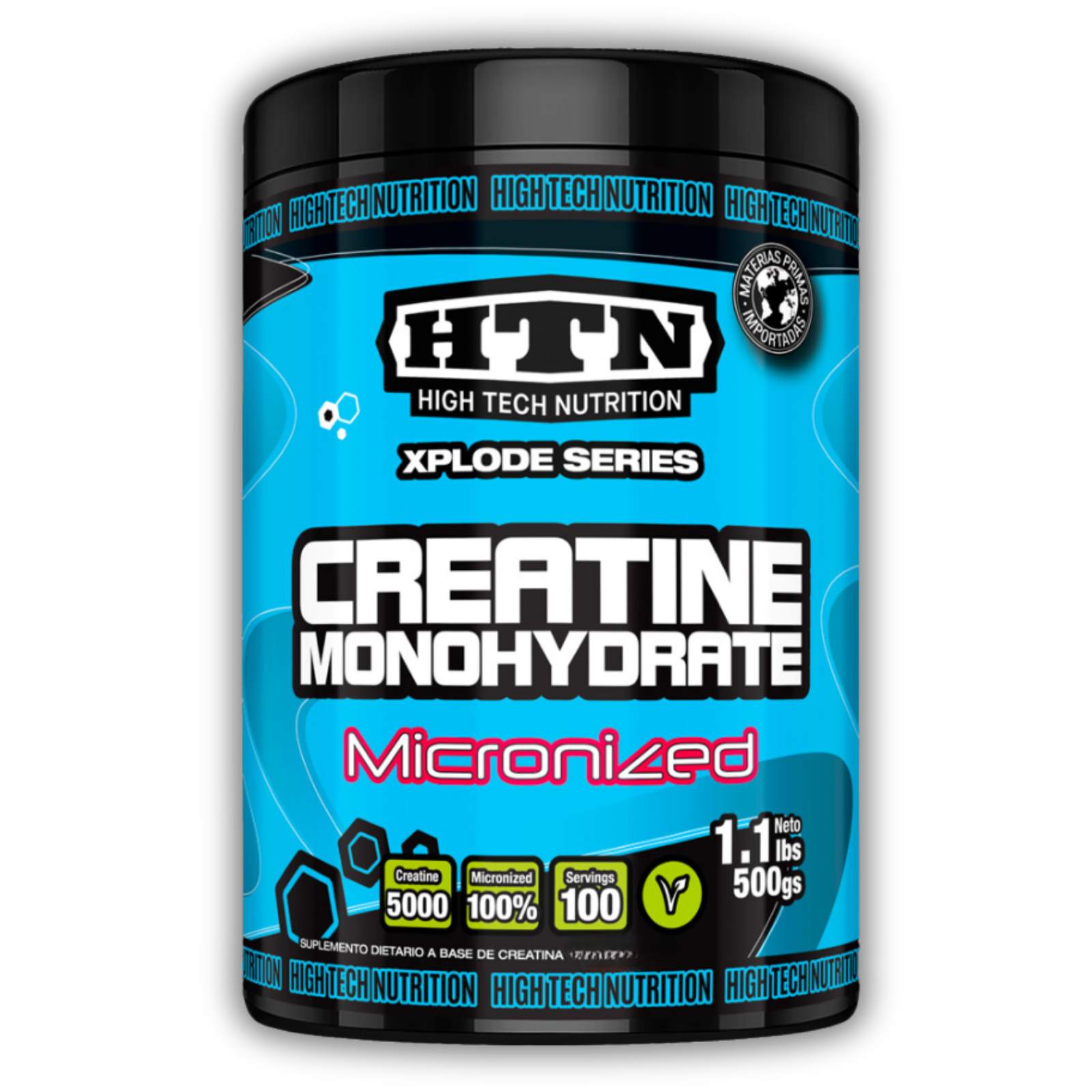 Suplementate_HTN_Creatine_500 HTN Creatine Monohydrate Micronized 500