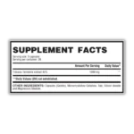 Landerfit Tribulus Tabla Nutricional