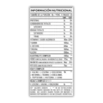 Star Nutrition Essential Tabla Nutricional