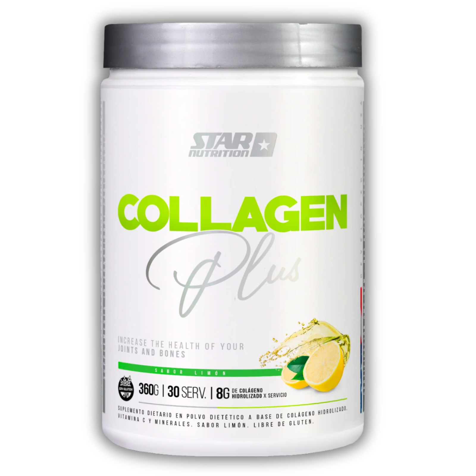 Suplementate_StarNutrition_CollagenPlus Star Nutrition Collagen Plus Limon
