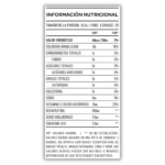 Star Nutrition Collagen Hidrolizado 210 grs Tabla Nutricional