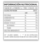 Star Nutrition Creatine Monohydrate 1 Kgs Tabla Nutricional