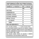 Star Nutrition Creatine Monohydrate 500 grs Tabla Nutricional