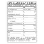 Star Nutrition Nitro Whey Tabla Nutricional