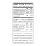 Star Nutrition ZMA Tabla Nutricional